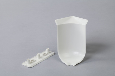 Pi&egrave;ce d'angle rentrante - 2 directions AR3D