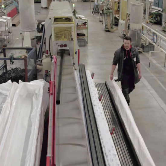 ligne d'extrusion