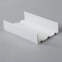 Visuel de U de sol isolé sur fond gris